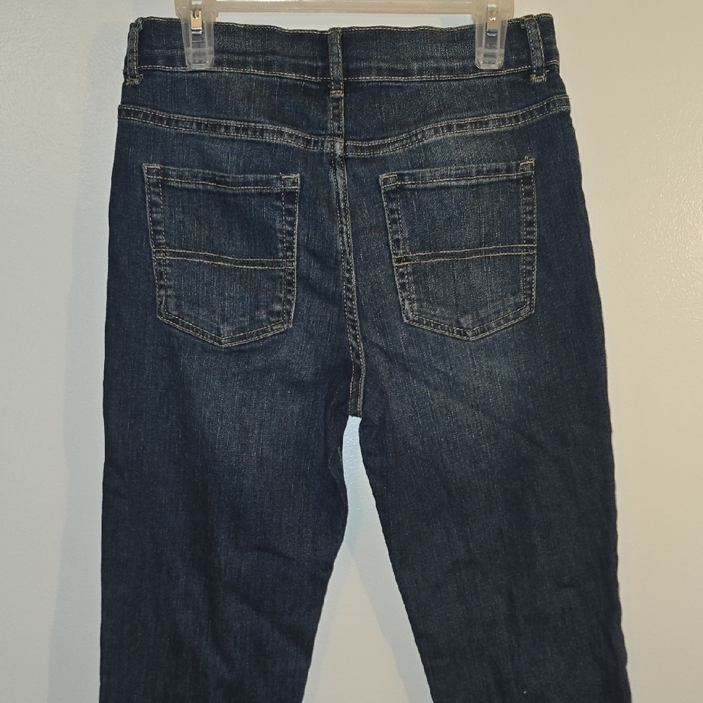 Place Boys Size 12 Dark Blue Skinny Jeans LOT-Q - Picture 6 of 8